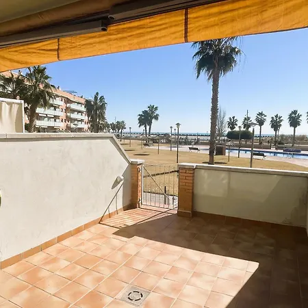 Onze - Primera Línea De Mar Con Piscina Apartamento